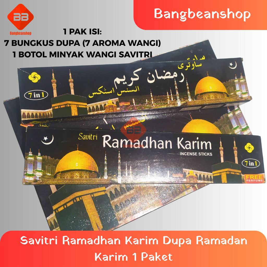 Savitri Ramadhan Karim Dupa Ramadan Karim 1 Paket 70 Stik Pengharum