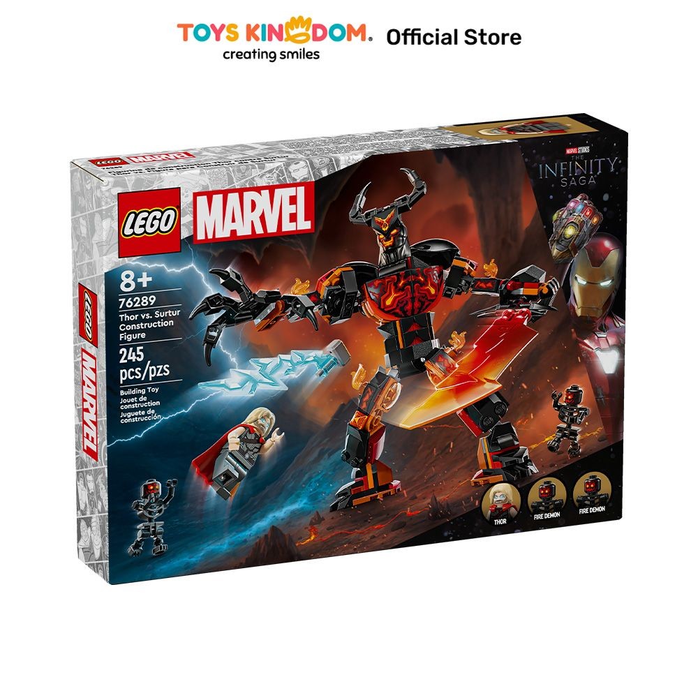 Toys Kingdom Lego Marvel Thor Vs Surtur Construction Figure 76289 Kids Toy Toys Block Bricks Set Mai