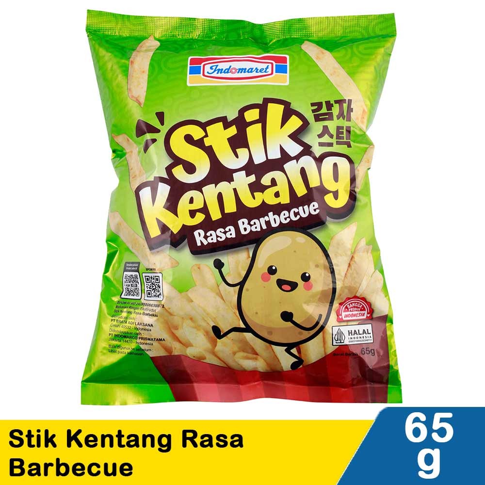 INDOMARET STIK KENTANG BARBECUE 65g
