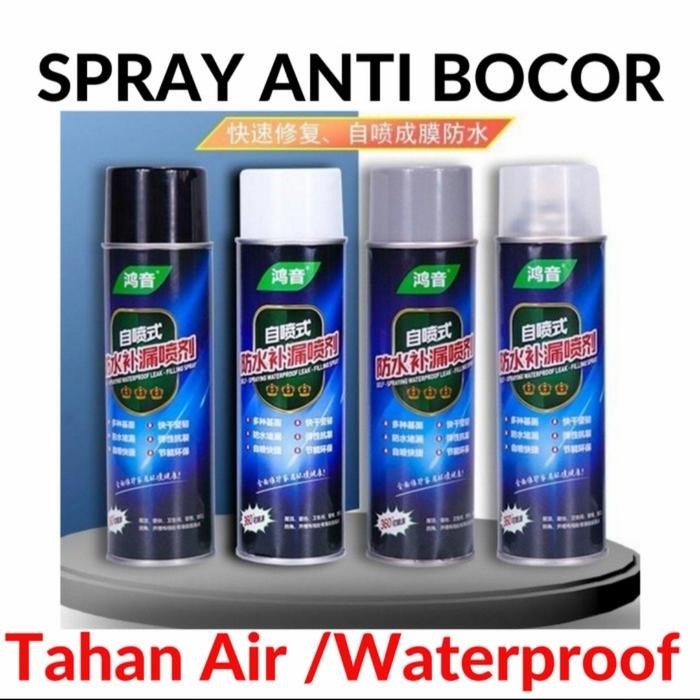 [TERLARIS] Spray Anti Bocor Waterproof / Lem Talang / Toren / Pipa Anti Air 700ml
