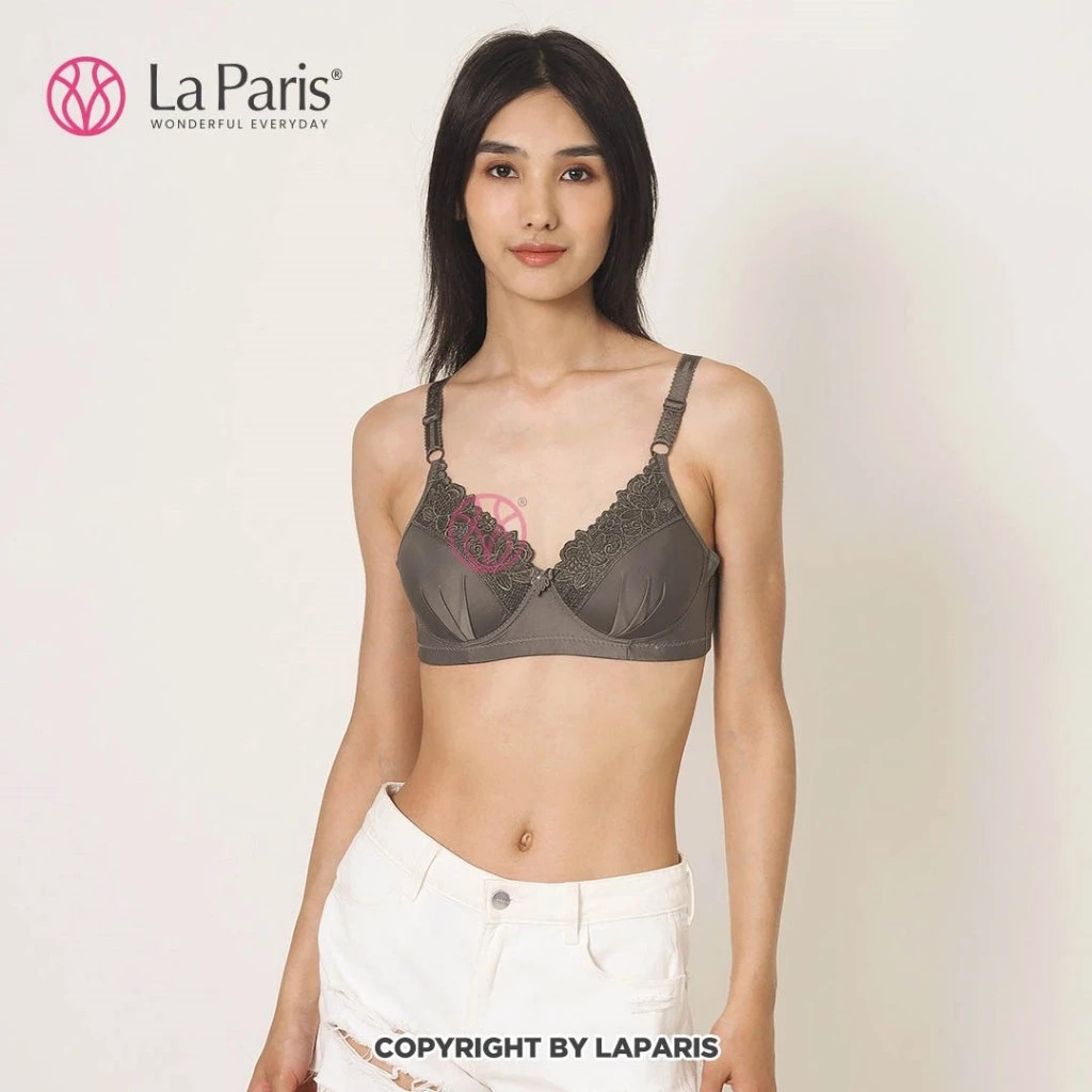 BRA GROSIR ISI 3 & 5 PCS BRA BH Tanpa Kawat Fashion New Arrival Busa Renda Bunga Lembut Kait 3 38 - 