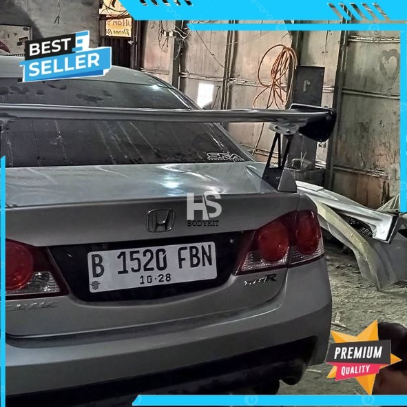 spoiler civic fd typer mugen