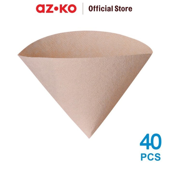 AZKO Hario Set 40 Pcs Kertas Filter Kopi V60