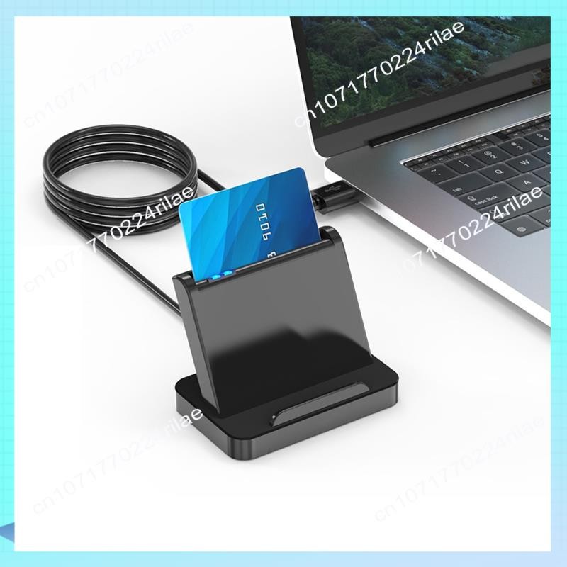 A17Z Smart Card Reader USB CAC IC ATM Smart Card Reader Universal SIM Card Reader USB-CCID ISO Conne