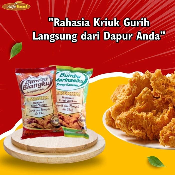 [zerov]Tepung Bumbu Biang Premium 600 gr dan Marinasi  400 gr Alifa Food Bahan - -, -