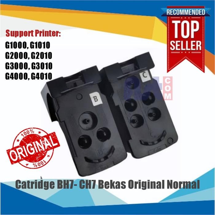 giandracellular Cartridge Canon G1000 G2000 BH7 - CH7 Original (Used) - Warna CH7