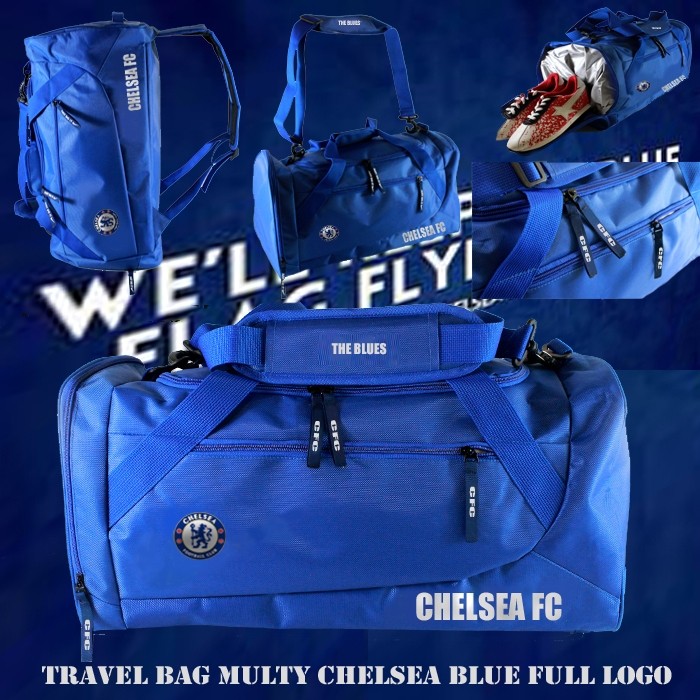 GoWork1 TAS CHELSEA - TRAVEL BAG CHELSEA - TAS KLUB BOLA CHELSEA - TAS GYM CHELSEA