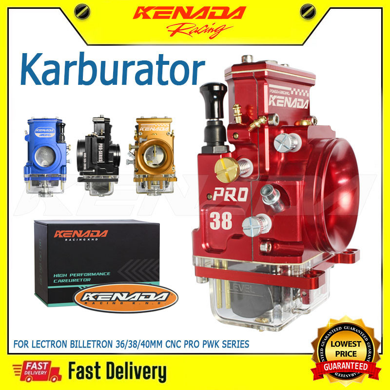 KENADA RACING PWK KARBURATOR LECTRON BILLETRON 36/38/40MM CNC PRO PWK SERIES