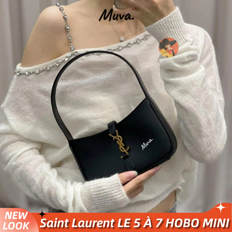 Tas wanita YSL Yves Saint Laurent LE 5 À 7 HOBO MINI Women/Shoulder Bag