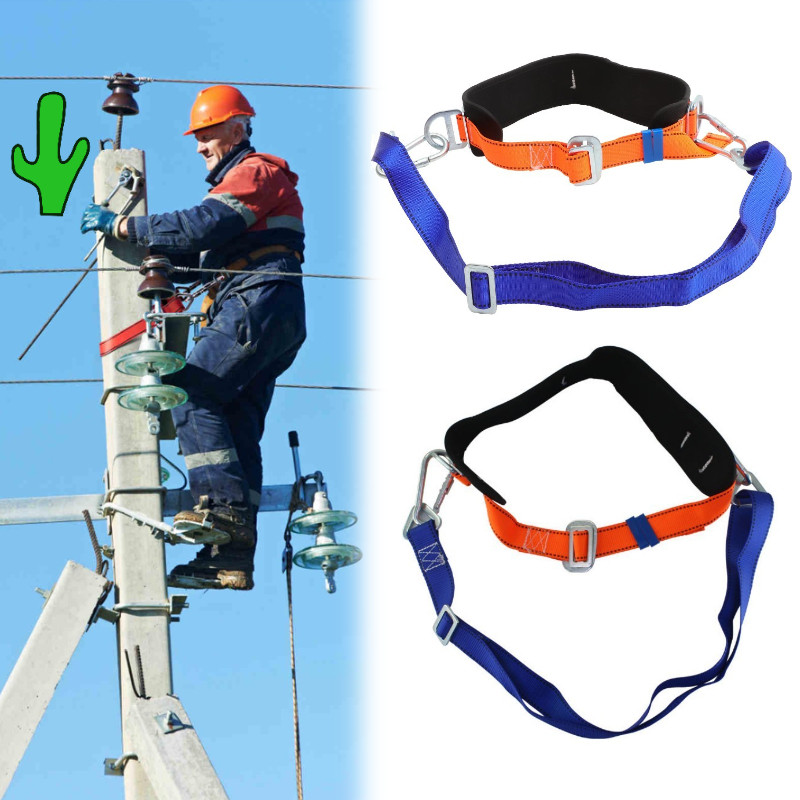 Sabuk Tali Pengaman Panjat Pohon / Sabuk Pengaman Panjat Tiang Listrik / Safety Belt