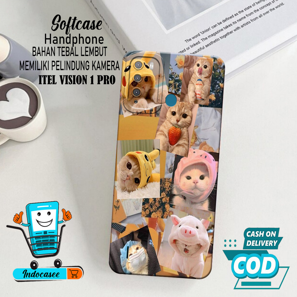 Case Hp Itel Vision 1 Pro - Softcase Itel Vision 1 Pro - Casing Itel Vision 1 Pro - Kesing Itel Visi