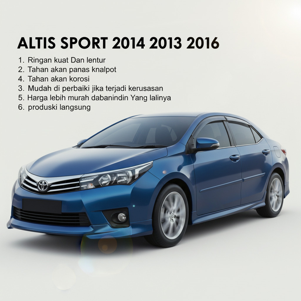 READY BODYKIT COROLLA ALTIS 2014 2015 2016 BODY KIT ALTIS