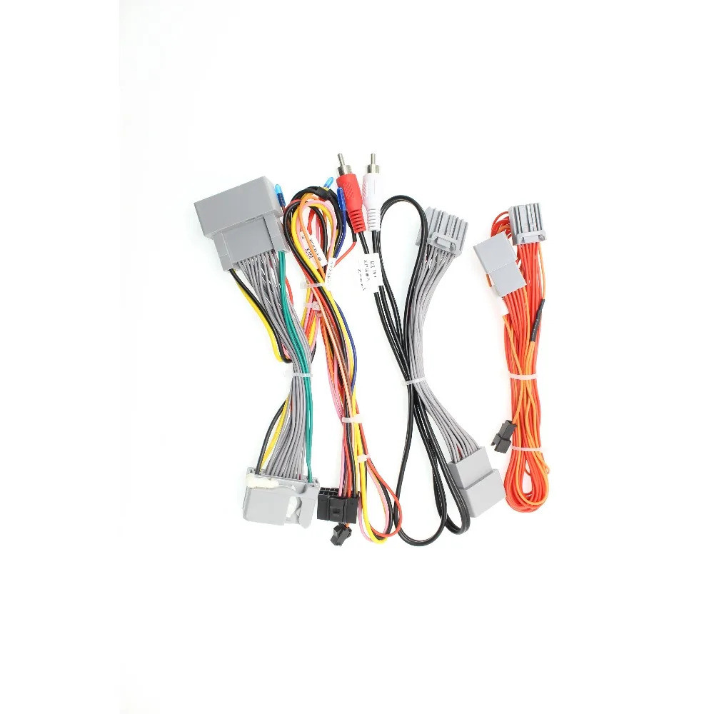 Untuk Honda Accord 2008 2013 16 Pin Adaptor Kabel Wiring Mobil Canbus Decoder Kabel Daya Radio Andro