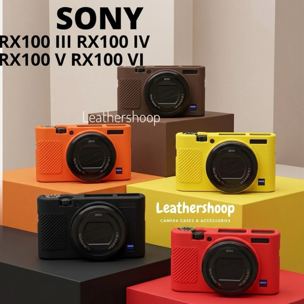 Cover Sony RX100III RX100IV RX100V RX100VI Case Rubber Cover