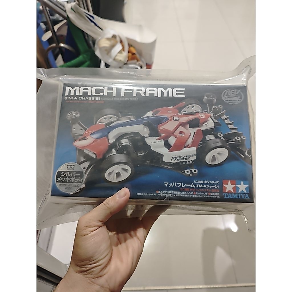 Tamiya Mach Frame Silver Metalic