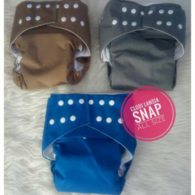 Clodi Lansia Murah Tipe Snap / popok kain lansia / pampers lansia