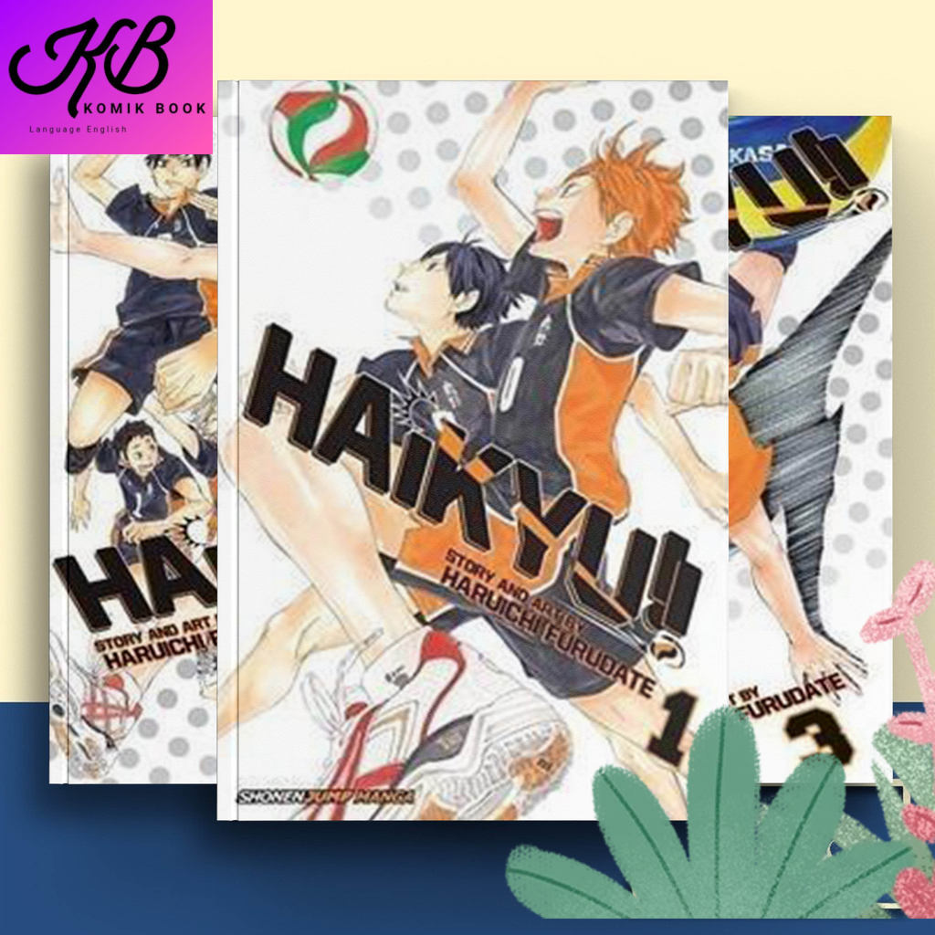 Haikyuu, Vol. 1-45 ( Komik Manga ) by Haruichi Furudate