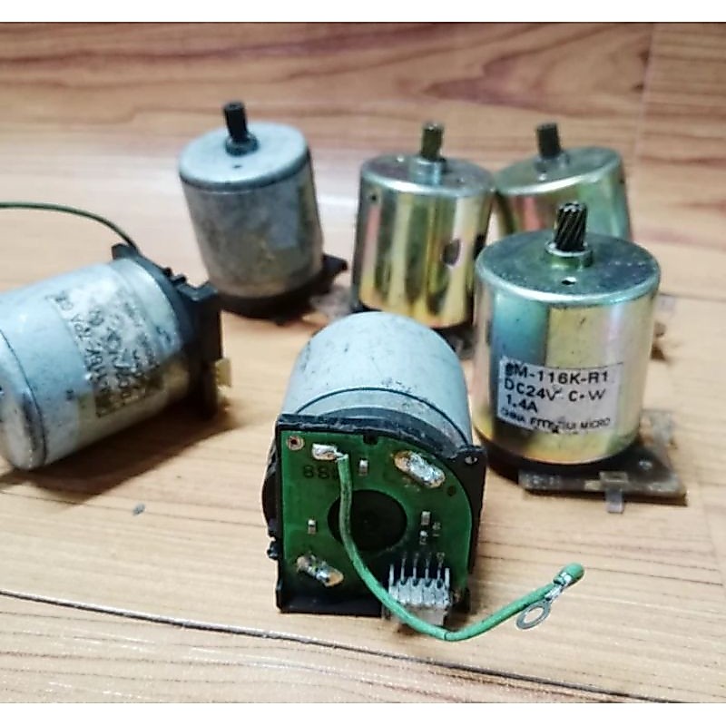 Dinamo servo motor 24Vdc - 6700Rpm, bisa buat generator dll