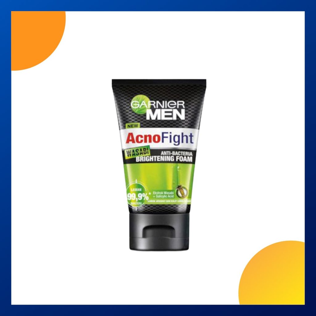 Garnier Men Acno Fight Wasabi Foam 50 Ml Tube