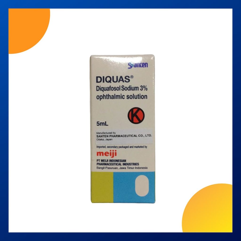 DIQUAS EYEDROP 1 BOTOL @ 5 ML