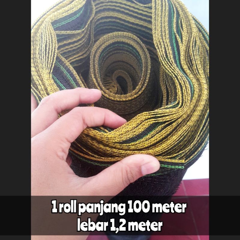 Jaring Pagar Ayam Roll, Jaring TL Hitam, Jaring Pagar Tanaman termurah 1 roll 100 meter