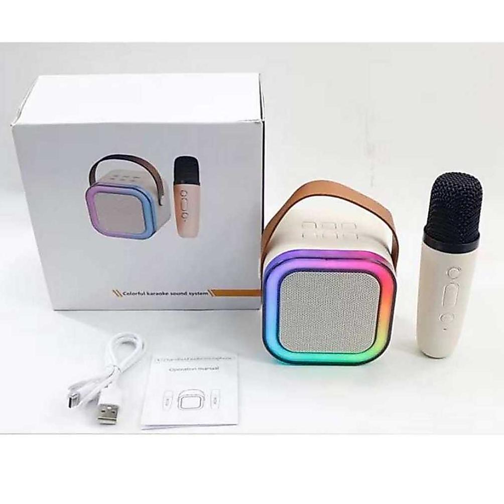 HOT DEALS SPEAKER KARAOKE MINI / SPEAKER BLUETOOTH + MIC SPEAKER MINI  - 1 MIC