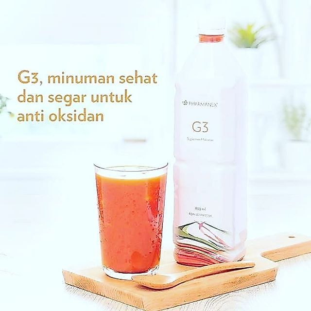Ter baik Pharmanex G3 SuperDrink Juice 900ml Minuman Suplemen Antioksidan Daya Tahan Tubuh Exp 03/20