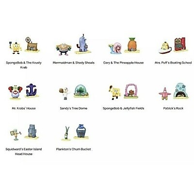 Happy Meal Mcd Australia SpongeBob Squarepants McDonalds Toys