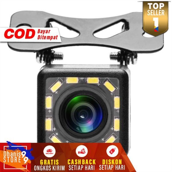 Kamera Mundur Mobil Desk Sensor Camera Atret Parkir Belakang 360 Derajat Mobil Full HD Elf Night Vis