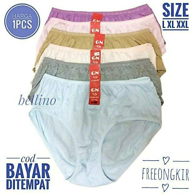 Celana Dalam Wanita Jumbo L XL XXL/3L / CD Jumbo 3L Golden Nick / CD Cewek Jumbo 3L / CD Murah Jumbo