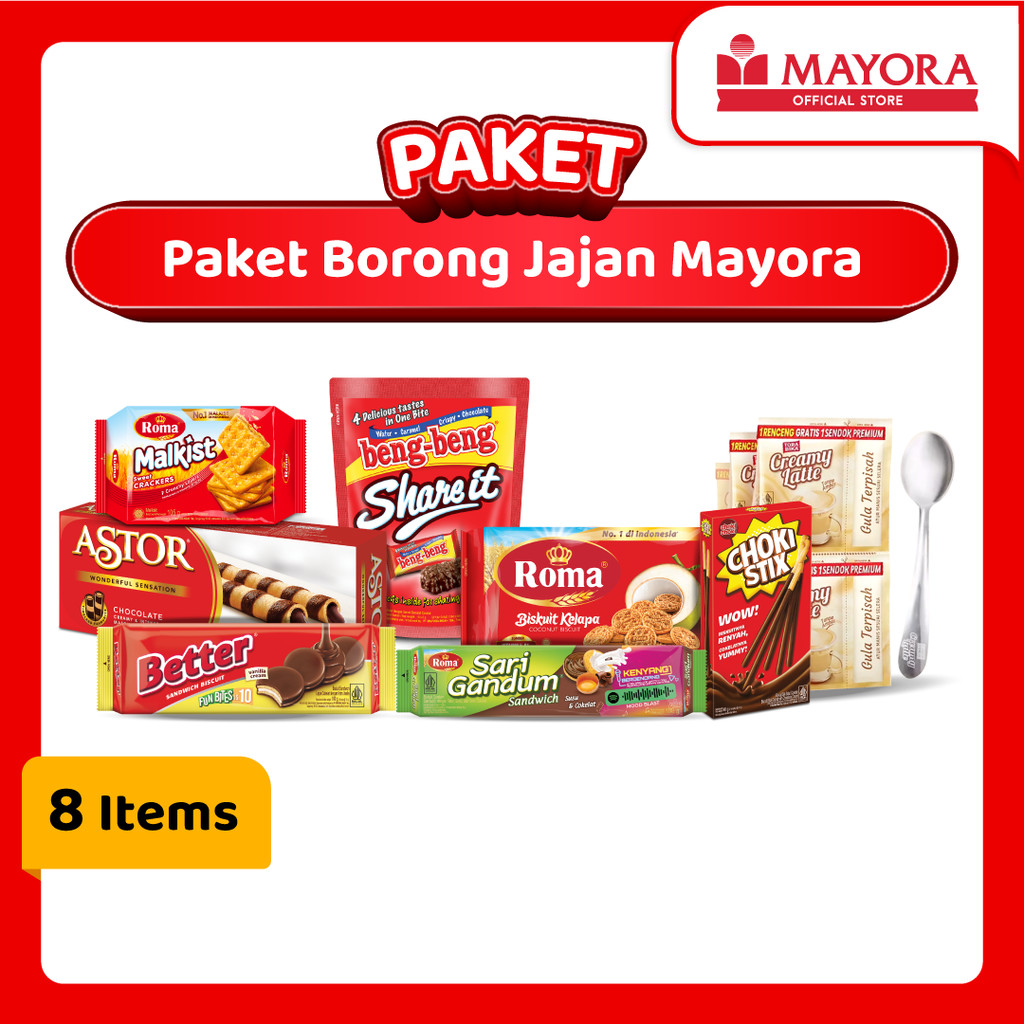 Paket Borong Jajan dari Mayora
