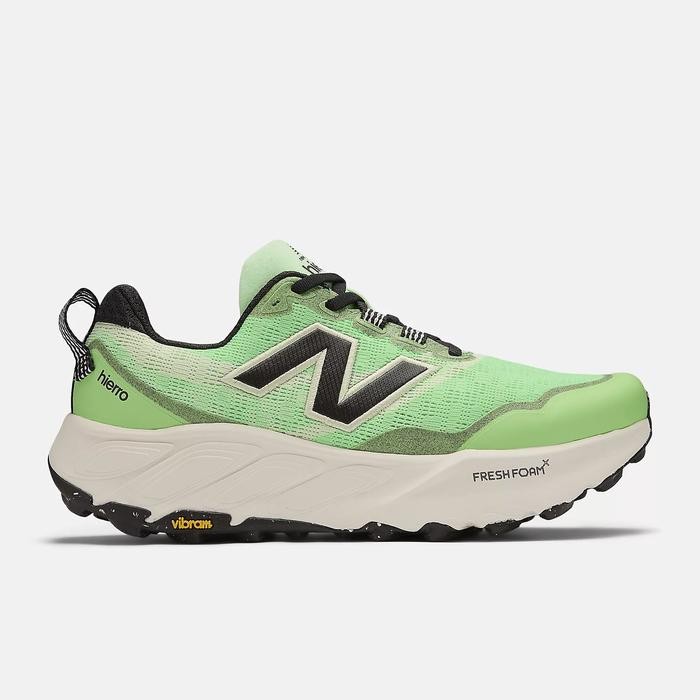 Sepatu Running Pria NB Fresh Foam X Hierro v9 Electric Jade with Black Original MTHIERF9