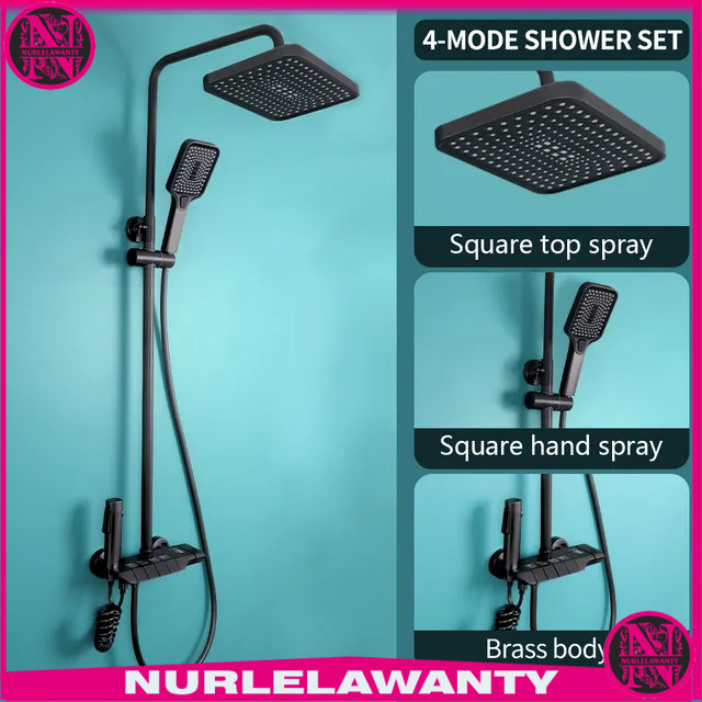 

- BOUTIQUE Shower Mandi Hand Spray Gun Hidden Faucet Hot and Cold - BK4 -