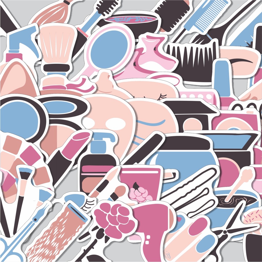 

Stiker Cutting Pack Stiker Beauty Servic [Kecantikan] Isi 100Pcs Series Aesthetic Lucu Keren Untuk Koper Bahan Vynil