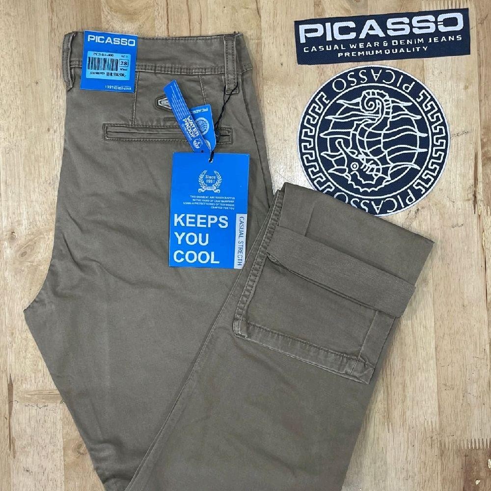 [PICASSO WATERPROOF] Celana chinos Picasso original Waterproof /cuttingan slimfit katun Panjang