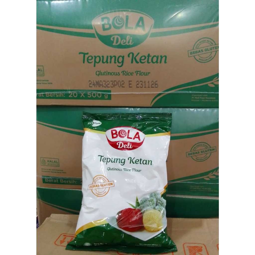 

Tepung ketan bola deli 500gr (glutinous rice flour)