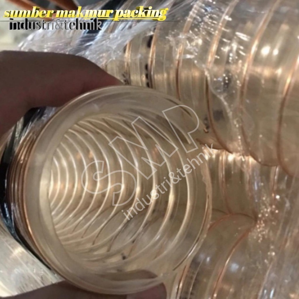 selang pu ducting size 2 inch food grade flexible hose ducting