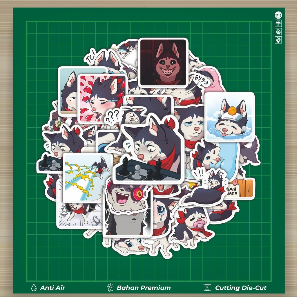 

HOT 50 PCS STIKER Stiker Funny Karakter Luck The Husk Stiker Fashion Cars Decal Dingin Kartu Album Custom Vinyl Anti Air- Sticker Aesthetic Buku Journal Koper Casing HP Tablet Laptop Helm Motor Botol Minum