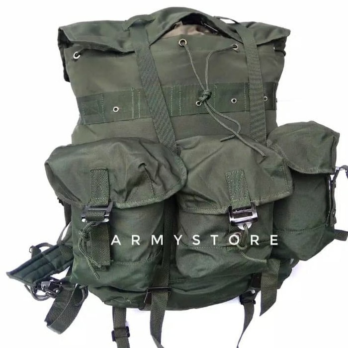 RANSEL KOREA armyjayaabadi  Tas Ransel Korea Tas Ransel Tempur Militer Jatah Tni Original RPB21KS