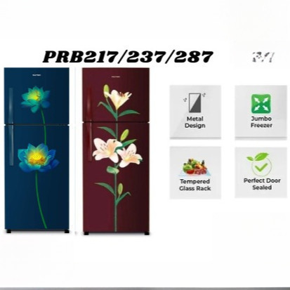 [KARGO] Kulkas 2 Pintu Belleza PRB 217/219 / PRB 237/239 / PRB 287/289 B/R POLYTRON