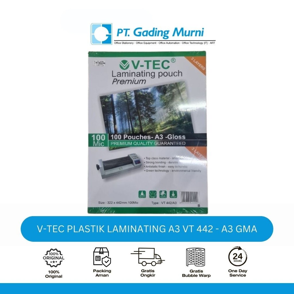 

V-TEC PLASTIK LAMINATING A3 VT 442 - A3 GMA