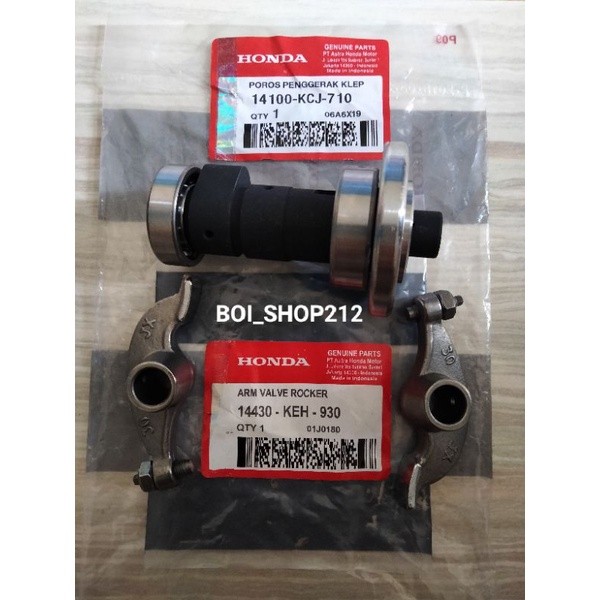 Noken As plus platuk klep Rocker arm Tiger Revo megapro primus Asli ori (AS)