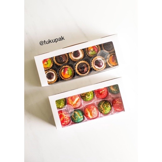 

Kotak Brownies Pie Soes, Dus Kue Jajan Pasar Snack (20pcs)