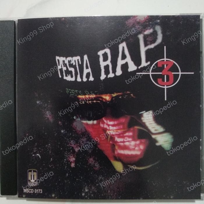 CD pesta rap 3. sweet martabak denada iwa-k black skin papaer clipp