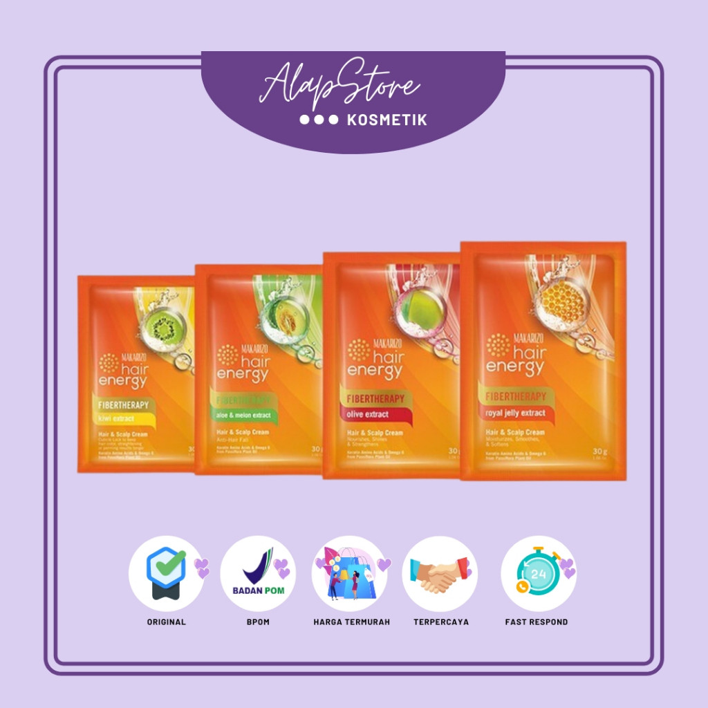 Makarizo Hair Energy Extract / Masker Rambut Makarizo / Perawatan Rambut