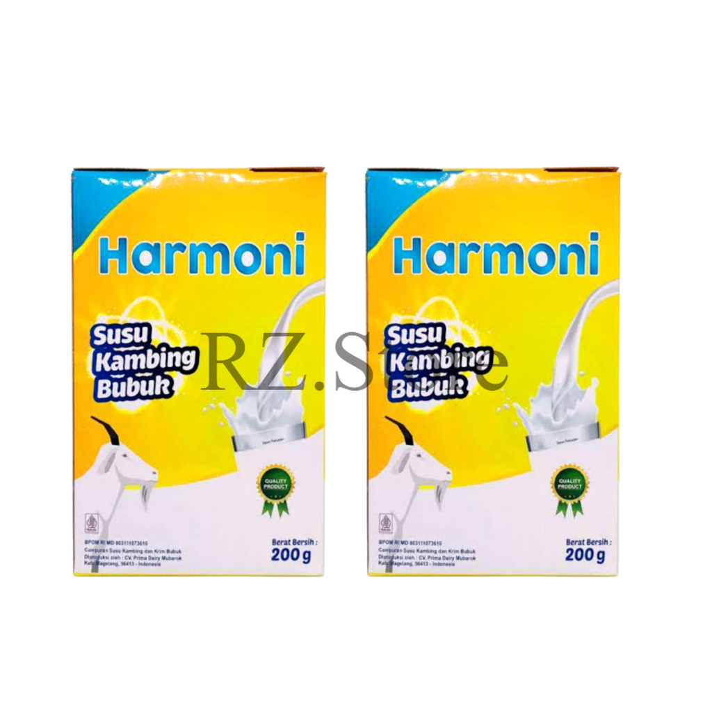 

2 BOX Susu Bubuk Etawa Harmoni 200 Gram – Susu Kambing Asli 100% Original BPOM