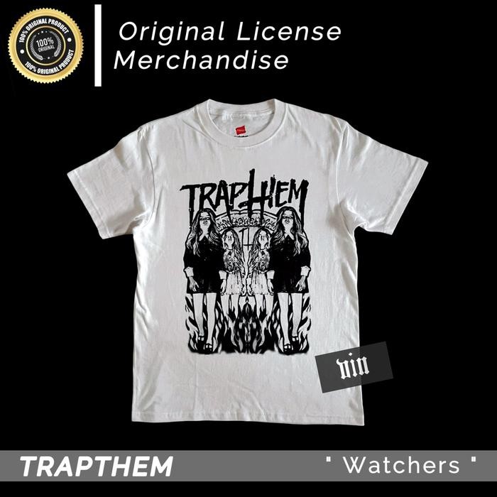 (COD) Trap them Trapthem - Watchers Tshirt Kaos Band Original Hanes - S