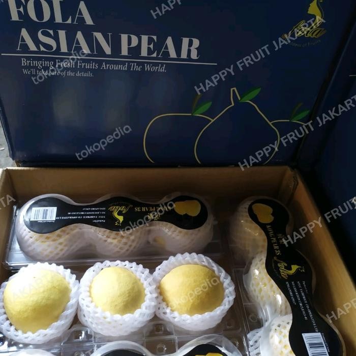 

Asian pear fola sweet Crunchy 3 pics / pack