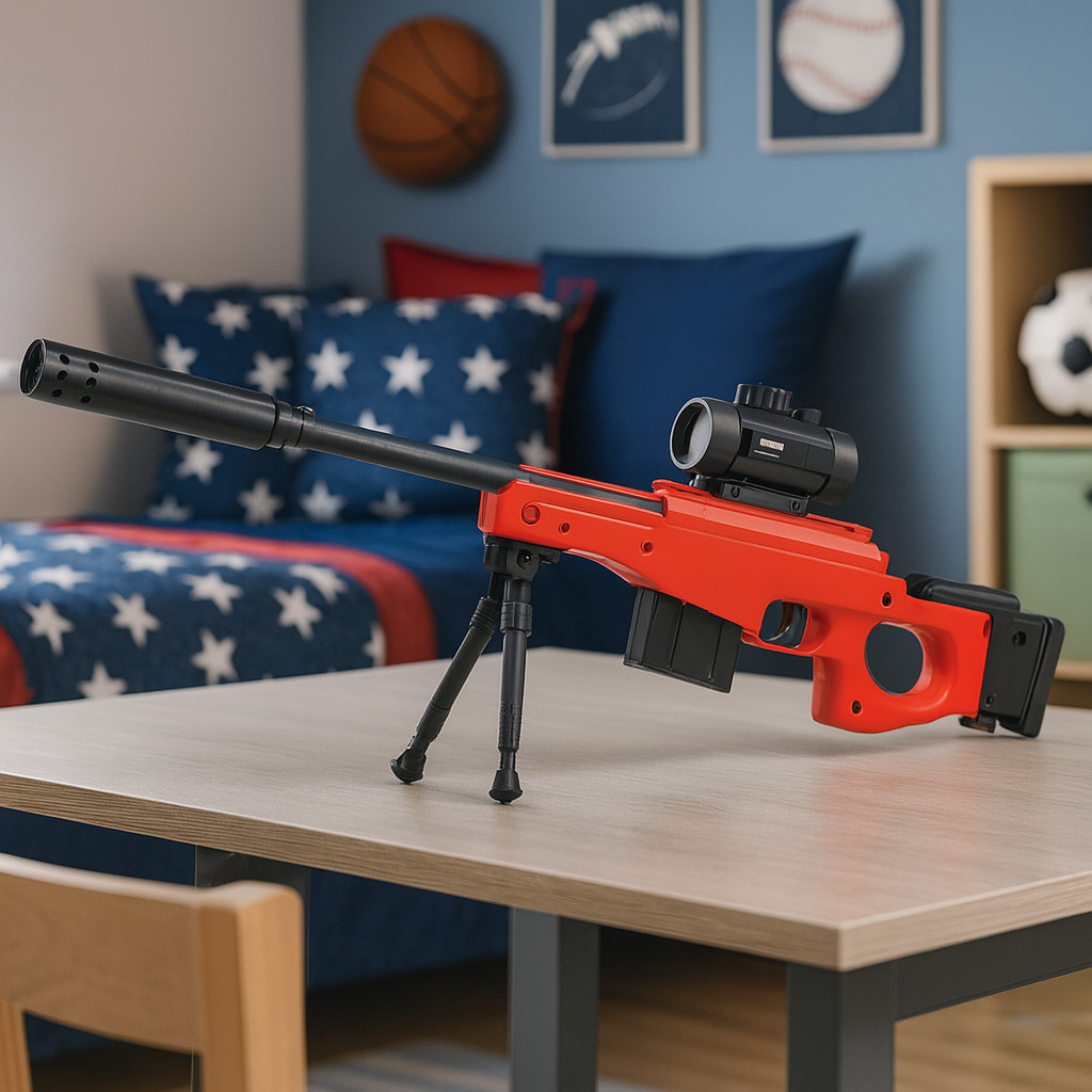 ( NEW ) Mainan Anak MANUAL MODE AWM SY-0218 Mainan Tembakan AWM Manual Water Bubble Scope Bipod Main