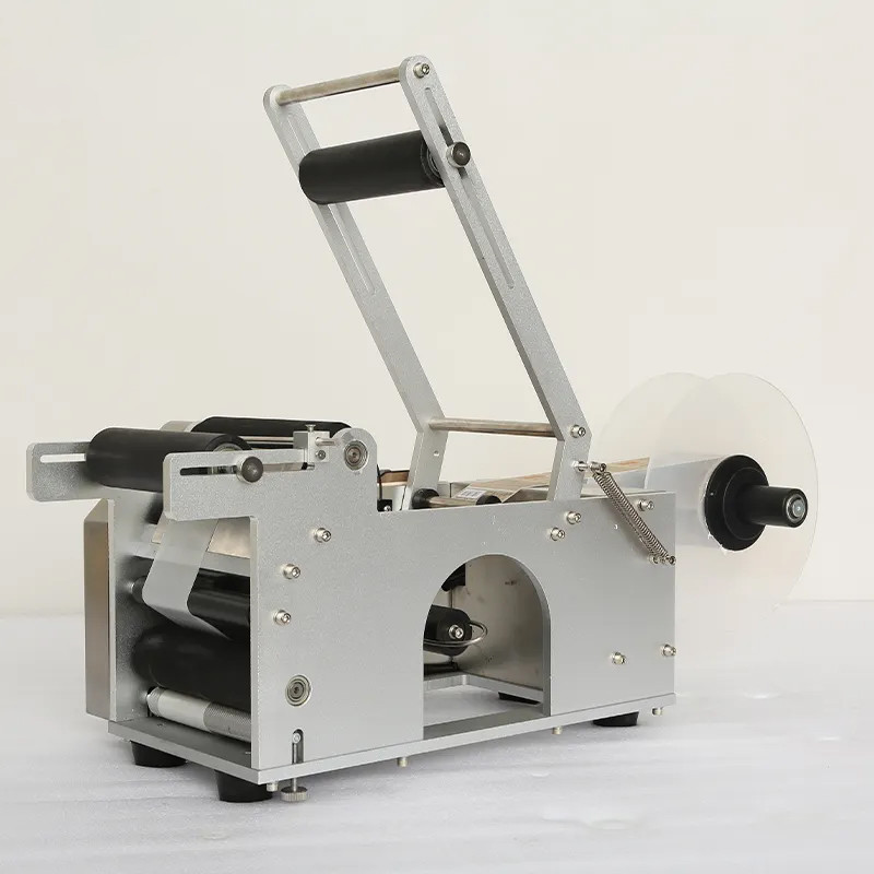 

Sticker Sleeve Labeling Machine Circular Glass Bottle Pattern Date Printing Automatic Self-Adhesion